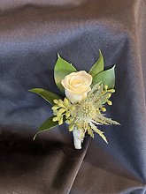 White Tie Boutonniere