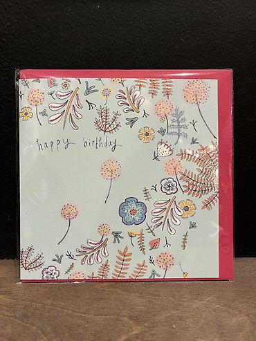 Happy Birthday Greeting Card