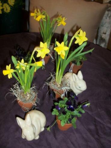 Easter Tablescape